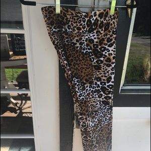 Leopard print  leggings No boundaries.Size 7/9